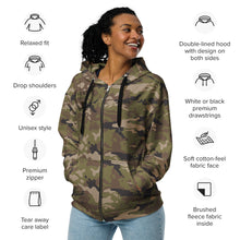 Load image into Gallery viewer, Camo Coffee drinking hoodie