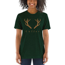 Load image into Gallery viewer, Woods Walking Coffee drinking T-shirt