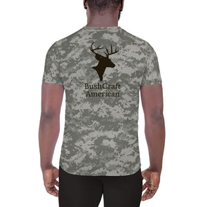 BA Heritage & FC Hunting Camo Men's Athletic T-shirt