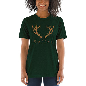 Woods Walking Coffee drinking T-shirt